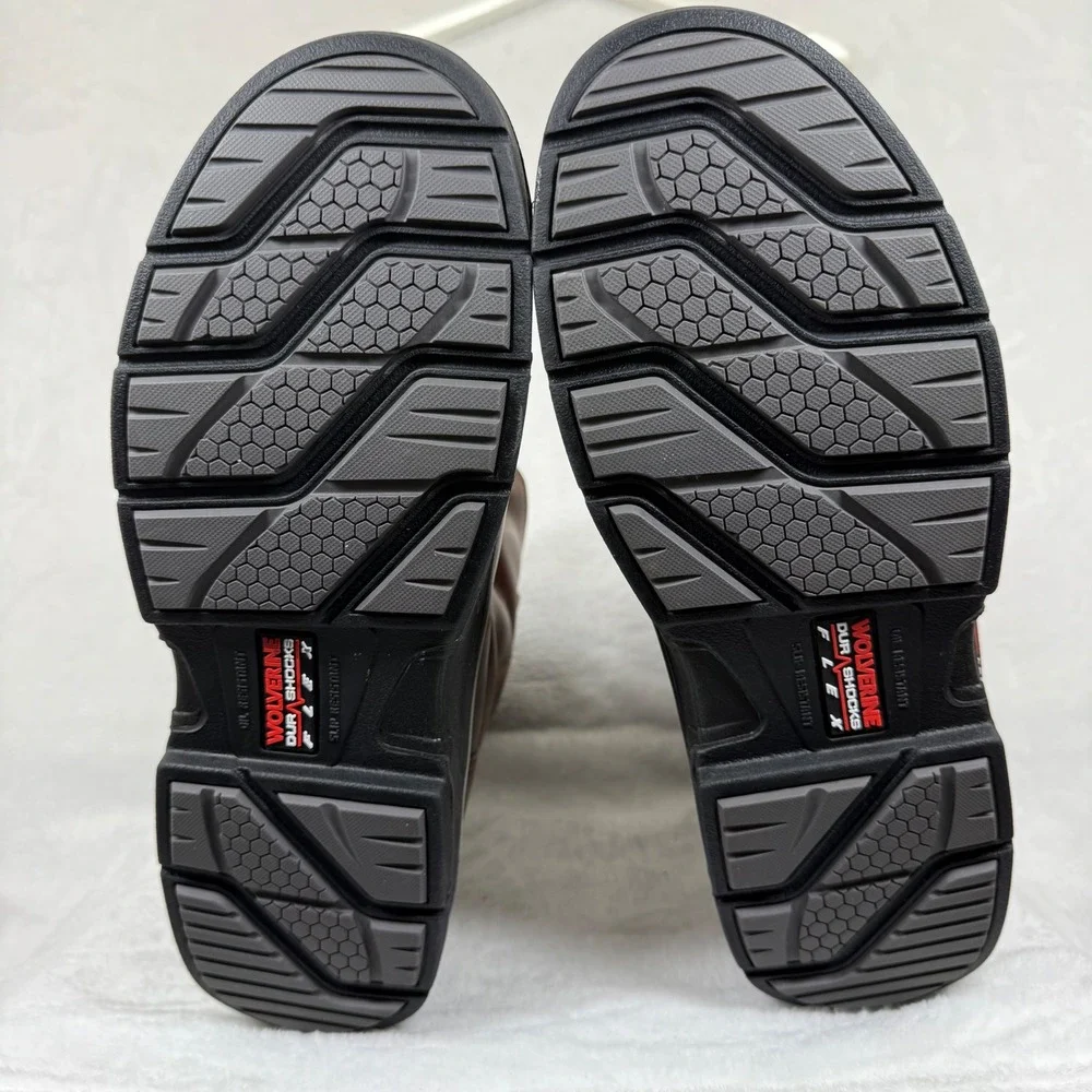 Wolverine Durashocks Flex Met Guard Composite Toe‎ Work Boots W211169 Brown 13